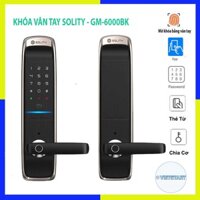 [Bao lắp đặt] Khóa vân tay Solity GM-6000BK | Khóa thông minh Solity