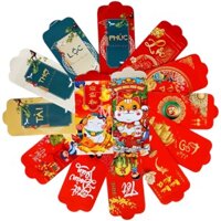 Bao Lì Xì 2023 Tết Độc Lạ Màu Đỏ Đẹp Hoạt Hình Kỷ Mão Cute Dễ Thương - MP-14 - 10 bao