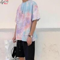 [BAO NGẦU] Áo thun / áo phông nam / nữ form rộng loang màu tay lỡ hàng Quảng Châu Order chất đẹp mẫu mới 2020