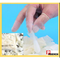 Bao ngón tay cao su latex Không đai siêu dai chống thấm nước, tăng độ ma sát bám dính 300g( ~1000pcs)