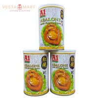 Bào Ngư Đóng Hộp Sốt Nâu A1 Malaysia Loại 6 con - 425g - Bổ Sung Dinh Dưỡng - Vesta Mart