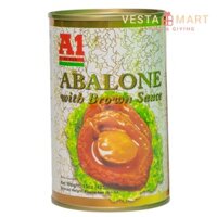 Bào Ngư Đóng Hộp Sốt Nâu A1 Malaysia - Vesta Mart - Loại 6 con