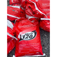 BAO NGUYÊN SEAL 25kg Cám Micro 120 [HẠT NỔI 1,2MM] phù hợp cho cá Kiểng koi - Chép - La Hán - Ranchu Và Dòng Cá Thịt