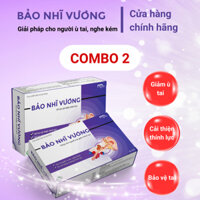 Bảo Nhĩ Vương, Cải thiện ù tai ve kêu, ù tai phải, ù tai trái, ù một tai, nghe kém,COMBO2