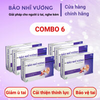 Bảo Nhĩ Vương, Giảm ù tai trái, ù tai phải, ù một bên tai, tai có tiếng ve kêu, ù 2 tai, COMBO6