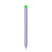 Bao Ốp Silicon Cà Rốt Bảo Vệ Dành Cho Bút Apple Pencil 2- Hàng Chính Hãng - Tím