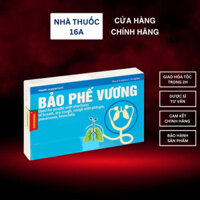 BẢO PHẾ VƯƠNG HỘP 20 VIÊN - DƯỢC PHẨM Á ÂU - BỔ SUNG FYBROLYSIN CHO ĐƯỜNG HÔ HẤP, GIẢM HO, BỔ PHỔI