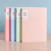 Bao Pre A4 Thư mục Trong suốt Trang chèn Sách tài liệu Túi lưu trữ nhiều lớp Bìa nhựa Thư mục tài liệu Kẹp giấy Kiểm tra Phong cách album Thư mục hồ sơ sinh viên Phân loại giấy thi Sách lưu trữ Tổ chức thư mục