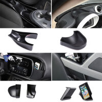 Bảo Quản Ô Tô Tay Hộp Tay Nắm Cửa Bao Instument Bảng Điều Khiển Dành Cho Xe Mercedes Benz Smart 451 453 Fortwo Forfour Phụ Kiện Ô Tô