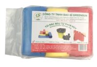 Bao rác cuộn tiểu nhiều màu (đvt: bịch 1 kg)