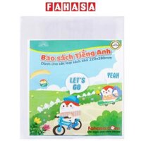 Bao Sách Tiếng Anh Lets Go - Dành Cho Các Loại Sách Khổ 220x280mm - Fahasa