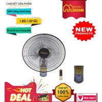 BÃO SALE {Hàng chính hãng} ( Hàng_Chính hãng) Quạt treo tường Điện Cơ cánh QTT- 400X-HD 400X-HĐ - điều khiển xa