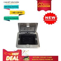 BÃO SALE {Hàng chính hãng} ( Hàng_Chính hãng) Ổ cắm âm sàn Panasonic DUF1200LTK-1 , 3 thiết bị, đế âm