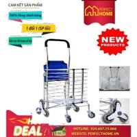 BÃO SALE {Hàng chính hãng} Xe kéo đi chợ, leo cầu thang FujiE ADVINDEQ TL-90CN