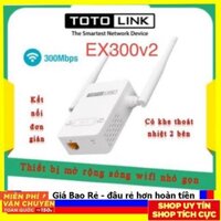 ***BÃO SALE***Bộ Kích sóng Totolink EX300V2 model mới nhất 2020