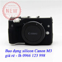 Bao silicon đựng máy canon EOS -M3, canon M3