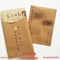[Báo sinh nhật] [Tính năng sáng tạo phong cách cổ điển] Báo sinh nhật Sinh nhật Báo cũ Ánh sáng nhân dân Ngày mai Hàng ngày Báo thanh niên Trung Quốc Quà tặng sáng tạo Đặc biệt