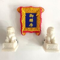 Bảo tàng Cung điện Xây dựng Phòng ăn Hoàng gia Tủ lạnh Cửa thần Đá Sư tử Khóa cửa Pixiu Trang trí may mắn Nam châm