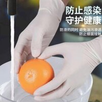 Bao tay cao su siêu dai, găng tay y tế không bột, bay tay nấu ăn đa năng tiện lợi hộp 100 cái