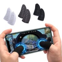 Bao tay chơi game găng tay 2 ngón cảm ứng điện thoại gamemobile BT01 - 4 NGÓN 2 ĐÔI