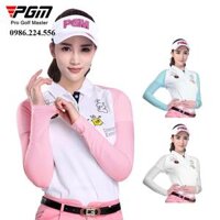 Bao tay chống nắng golf xà cạp khoác ngoài kháng tia UV chống tuột - PGM PJ001 - Trắng,L