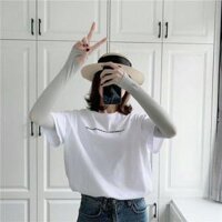 Bao Tay Chống Nắng  Ống Tay Chống Nắng Chống Tia UV Dành Cho Nam Và Nữ Hàn Quốc - GHI