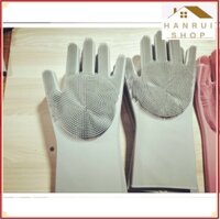 Bao tay chống trơn hỗ trợ rửa chén vệ sinh nhà cửa - HanruiOffical