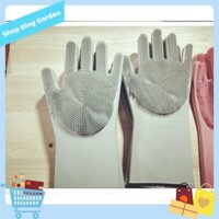 Bao tay chống trơn hỗ trợ rửa chén vệ sinh nhà cửa - King's Garden