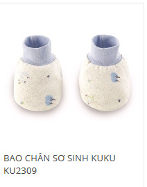 Bao tay sơ sinh Kuku Ku2309