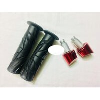 Bao tay Spider + gù Xéo Rizoma gắn tay lái dành cho các loại xe máy ,moto,pkl - STN