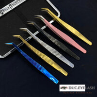 (BAO TEST) Nhíp hoa hồng đen Pakistan phủ nhám nano_bao gắp 20d-30d_nối mi_ĐỨC EYELASH