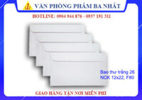 Bao thư trắng 12×22