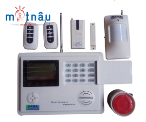 Báo trộm qua điện thoại Kawa 262 Sim Line