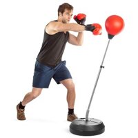 Bao trụ đấm bốc boxing bóng tập phản xạ cao cấp nhập khẩu châu Âu - Bền bỉ, không lo hỏng - Bảo hành
