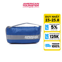 Bao trùm vali, áo trùm vali American Tourister Foldable Luggage Cover II - Size S, M, XL - Dark Blue - Size M