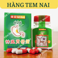 Bao Tử 606 - Vall Boon Antacid Tablets (HÀNG CHÍNH HÃNG, TEM NAI BẠC NGÔI SAO, Date mới, Hộp 36 viên)