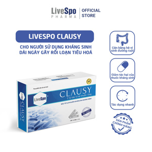 Bào tử lợi khuẩn LiveSpo Clausy (10 ống/hộp)