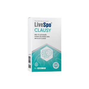 Bào tử lợi khuẩn LiveSpo Clausy (10 ống/hộp)