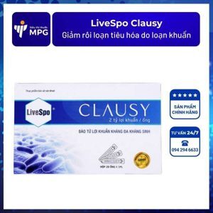 Bào tử lợi khuẩn LiveSpo Clausy (10 ống/hộp)