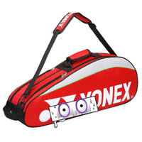 Bao, túi đựng vợt cầu lông 4 ngăn, 2 quai xách cao cấp đủ màu