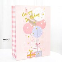 Bao túi quà Happy birthday gift balloon 12x31x42