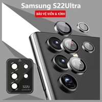 Bảo Vệ Camera Samsung Galaxy S22 Ultra Chống Xước, Chống Va Đập |BVC_SS22| Kính Trong Suốt, Đủ Màu Máy, Dễ Dán Tại Nhà