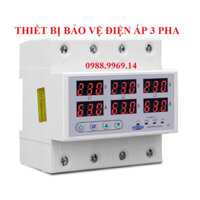 BẢO VỆ ĐIỆN ÁP 3 PHA CÓ MÀN HÌNH VÔN AMPE. SỬ DỤNG CHO CẢ 1 PHA VÀ 3 PHA (shopgiare)
