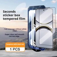 Bảo vệ màn hình cài đặt miễn phí bụi cho Realme V3 V5 V11s V20 V23 V25 C35 X50 Q3t 9i 10 Pro 12x 12plus Q5 Q2 Q3 Pro Q3s GT 6 5 2 Full Cover Kính cường lực
