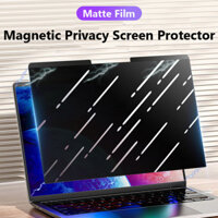 Bảo vệ màn hình riêng tư cho 2023 Macbook Air 15 M2 Bộ lọc bảo vệ màn hình Pro 14 16 13 Inch 12 Từ tính có thể tháo rời Chống nhìn trộm Phim PET mềm chống chói