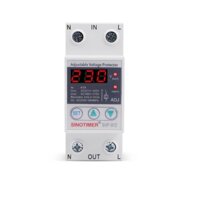 Bảo vệ mất dây trung tính 40A svp 912 có thể điều chỉnh điện áp bảo vệ - bảo vệ mất pha