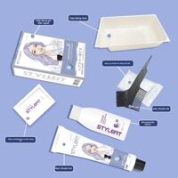 Bảo Vệ Màu Sắc Thuốc Nhuộm Tóc Không Amoniac Làm Tóc Sản Phẩm Bao Da Tóc Trắng Hạt phỉ Xám Nâu Màu Phổ Biến Thuốc Nhuộm Tóc P