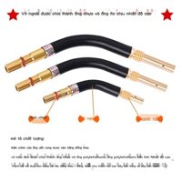 Bảo vệ thứ hai súng hàn que uốn rời/đoạn tiếp theo 200A/350A/500A khí che chắn phụ kiện khuỷu tay cổ ngỗng