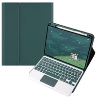 Bảo Vệ Toàn Diện Folio Flip Book Cover Dành Cho iPad Mini 6 Mini 7 Có Bàn Phím Bluetooth Có Thể Tháo Rời Tích Hợp Miếng Lót Chuột