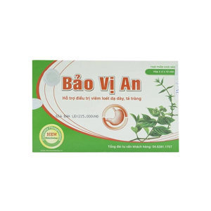 Hỗ trợ điều trị viêm loét dạ dày Bảo vị an